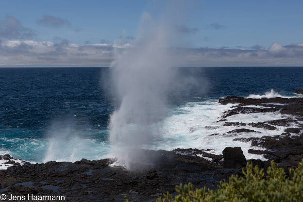 Natural blowhole