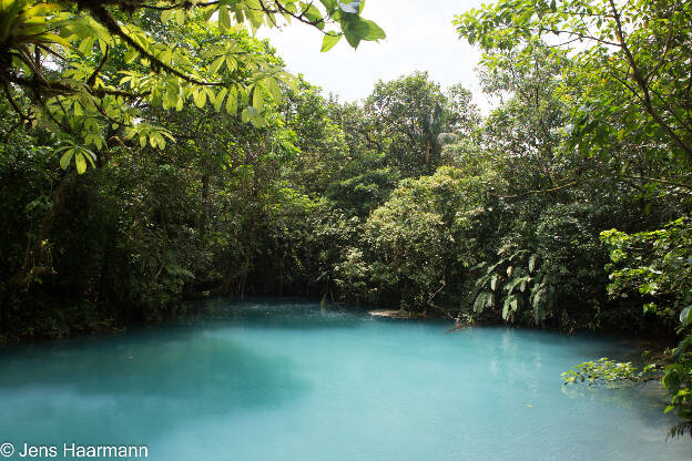 Blaue Lagune des Río Celeste, Vulkan Tenorio NP